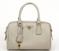 Prada Saffiano Leather Boston Bag BL0797 -Grey